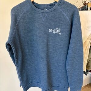 Reyn Spooner Denim Blue Crewneck Pullover